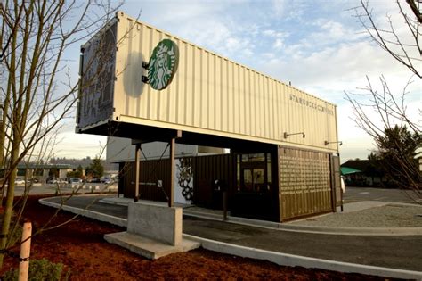 See more ideas about shipping container, coffee shop, container cafe. Starbucks "Sustainable" Container Drive-Thru - Dear Coffee ...