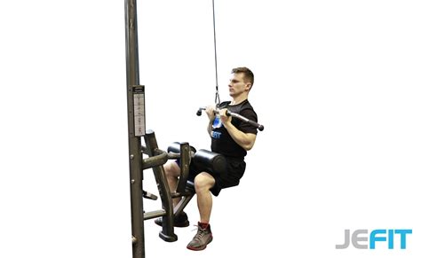Machine Reverse Lat Pulldown Close Grip A Strength Exercise