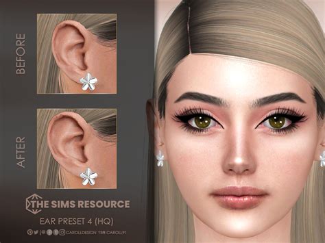 The Sims Resource Ear Preset 4 Hq