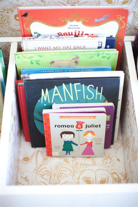 Www.anikasdiylife.com diy kids bedside table with book storage. DIY kids book bin | This Little street : This Little street