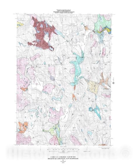 Map Surficial Geologic Map Of The Deering 75 Minute Quadrangle