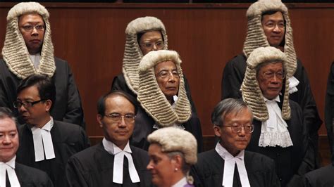 Hong Kongs Lawyers Get Wiggy