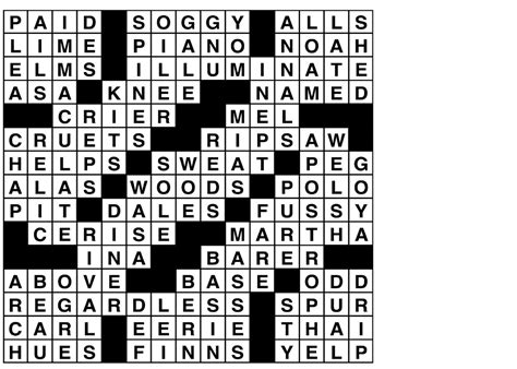 On-line Crossword & Sudoku Puzzle Solutions for 11/11/2023