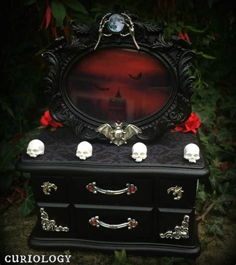 Curiology Jewelry Box Makeover Jewelry Box Diy Goth Home Decor