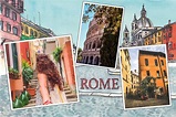 Rome Postcard: add your travel photos to a postcard | Fizzer