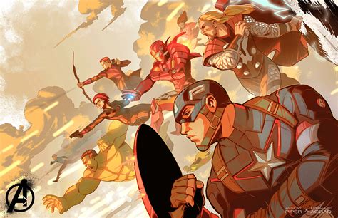 Captain America Thor Hulk Superheroes Hd 4k Artist Digital Art