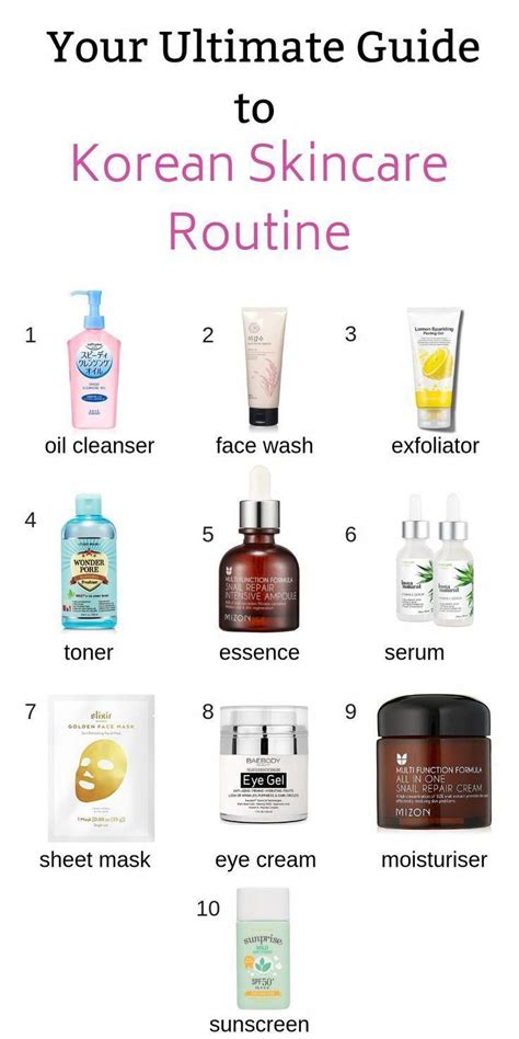 Your Ultimate Guide To The Step Korean Skin Care Routine Best Skin Care Routine Korean