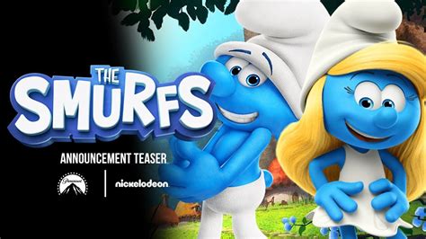 The Smurfs Movie 2025 Paramount Animation Announcement Teaser