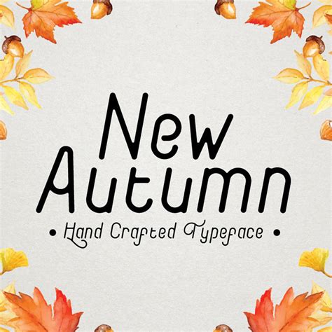 New Autumn Font