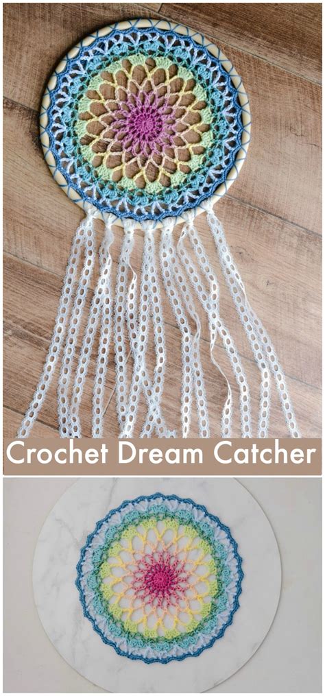 15 Free Crochet Dream Catcher Patterns Diyncrafty