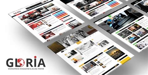 Gloria V Responsive News Magazine Newspaper WordPress Theme JOJOThemes