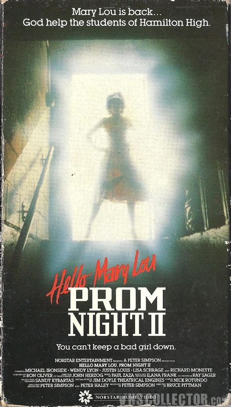 Hello Mary Lou Prom Night II VHSCollector Com