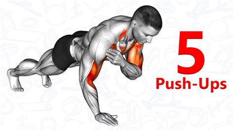 5 Best Push Up Variations For Building Muscle Strength Youtube