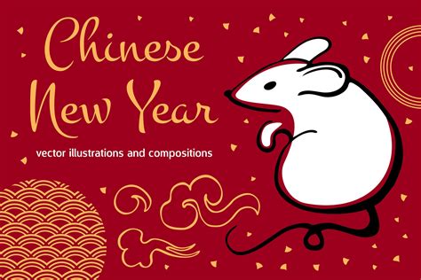 Chinese New Year Year Of The Mouse Pre Designed Photoshop Graphics