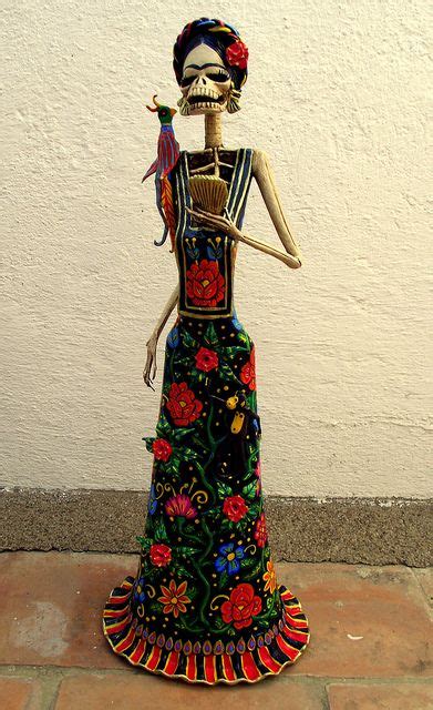 Frida Kahlo Catrina A Colorful Tribute