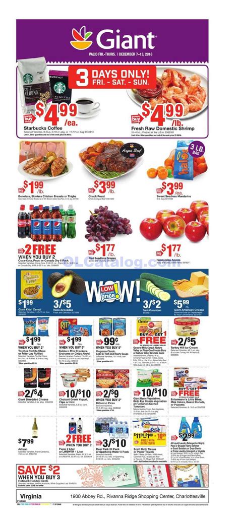 Find here the best giant food deals in harrisburg pa and all the information from the stores around you. Giant Food Weekly Ad Valid Feb 28 - Mar 5, 2020 Sneak Peek ...