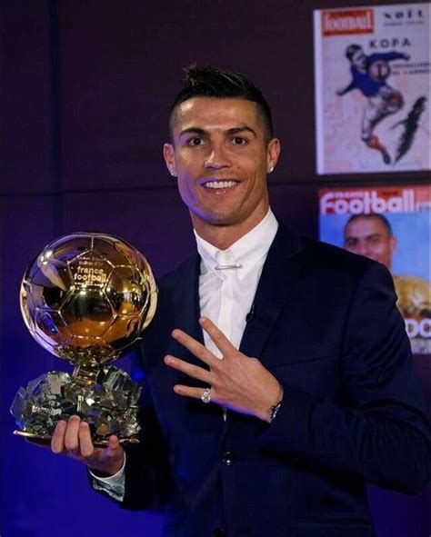 Ronaldo Claims Fourth Ballon D Or Award