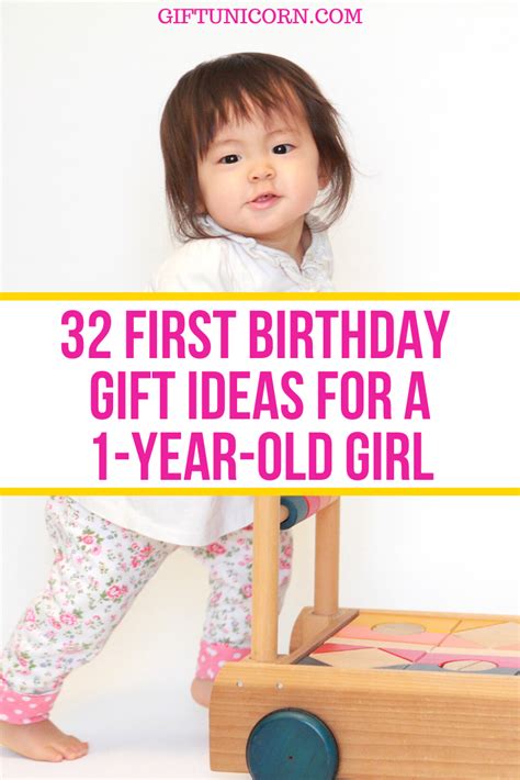 32 Unique First Birthday T Ideas For A 1 Year Old Girl Tunicorn