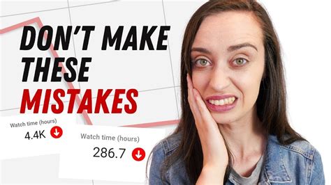 10 Big Mistakes New Youtubers Make Youtube