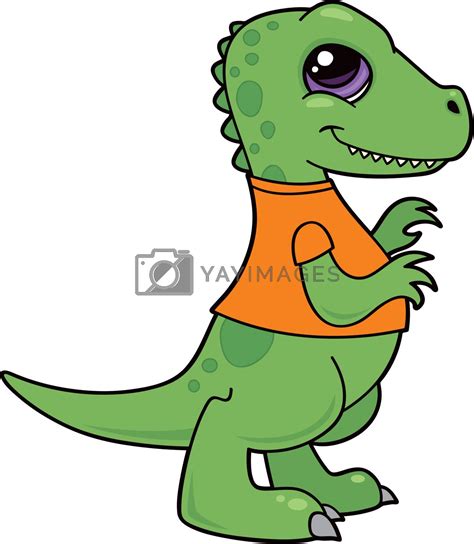 Tyrannosaurus Rex Baby By Fizzgig Vectors Illustrations With