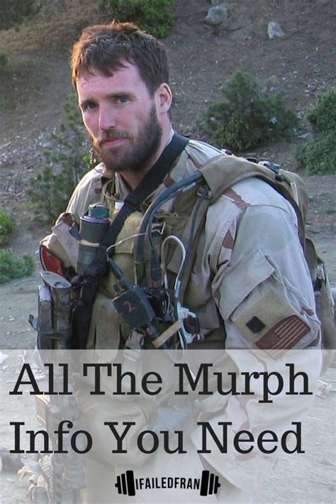 All The Murph Info You Need Ifailedfran Murph Workout Crossfit