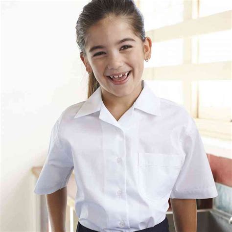 Plain Girls White School Shirts Buy Online Blouse Uniform Blank