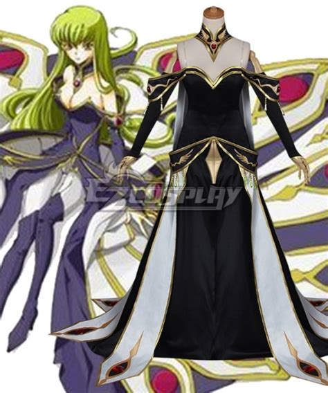 Anime Code Geass Cc Cosplay Costume Super Original Edition Gorgeous Queen Outfit Party Role Play