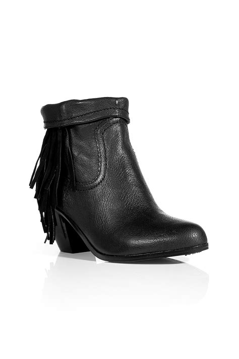 Sam Edelman Black Leather Louie Ankle Boots in Black | Lyst