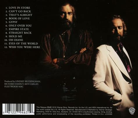 Mirage Remastered Von Fleetwood Mac Auf Audio Cd Portofrei Bei