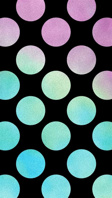 Textured Dots In Black 30 Pretty Iphone Wallpapers That