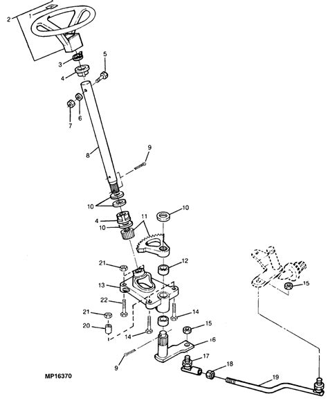 Gz2622 John Deere L130 Steering Parts Diagram View Diagram Schematic
