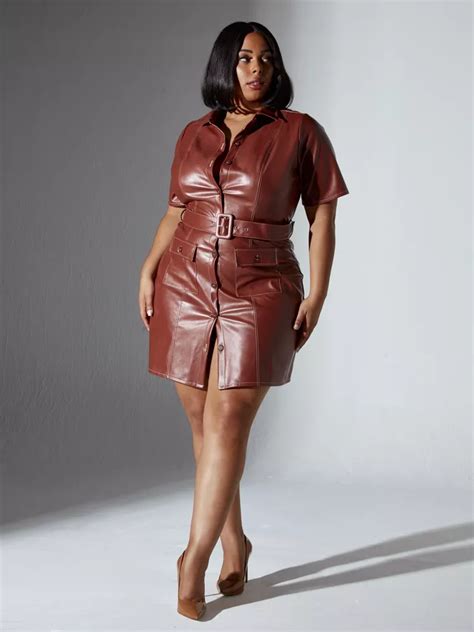 Statement Plus Size Leather Finds For Fall You Ll Want Now