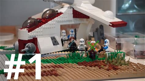 Lego Star Wars Clone Base Moc Build Series 1 Youtube
