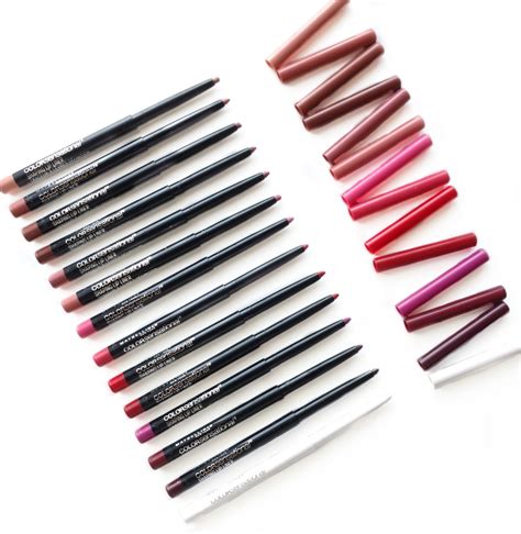 Maybelline Color Sensational Shaping Lip Liner Review Swatches Beauddiction