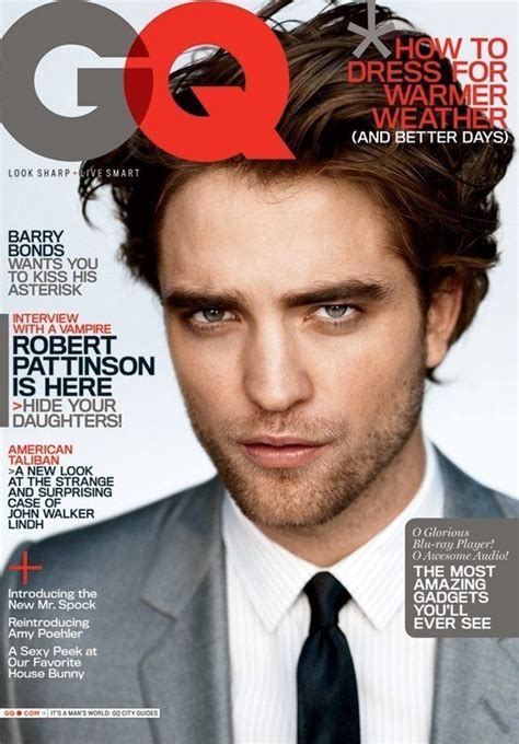 Robert Pattinsons Gq Cover Filming Gay Sex And A Hot Or Not Poll
