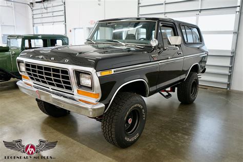 1978 Ford Bronco Legendary Motors Classic Cars Muscle Cars Hot