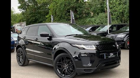 2017 Range Rover Evoque Hse Dynamic In Black For Sale At George