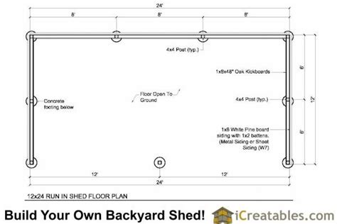 Pole shed living plans storage sheds yakima wa storage shed builders in louisiana shed roof house plans 2 story garden sheds vancouver wa make a shed into an office used storage shed for sale in iowa for most people, a storage shed is just an outdoor storage storage. 12x24-RISS-run-in-single-slope-shed-floor.jpg (600×400 ...