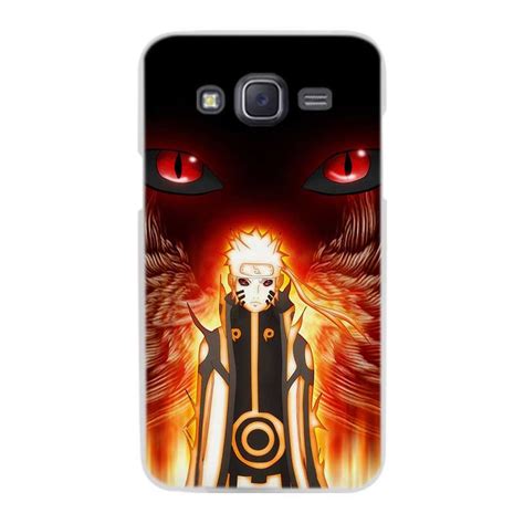 The Nine Tailed Fox Fangs Red Eyes Naruto Phone Case For