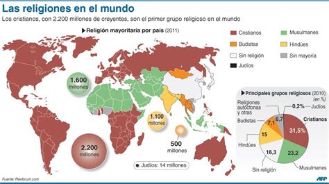 Religiones Del Mundo Mapa Religiones Del Mundo Religión Mapas Del