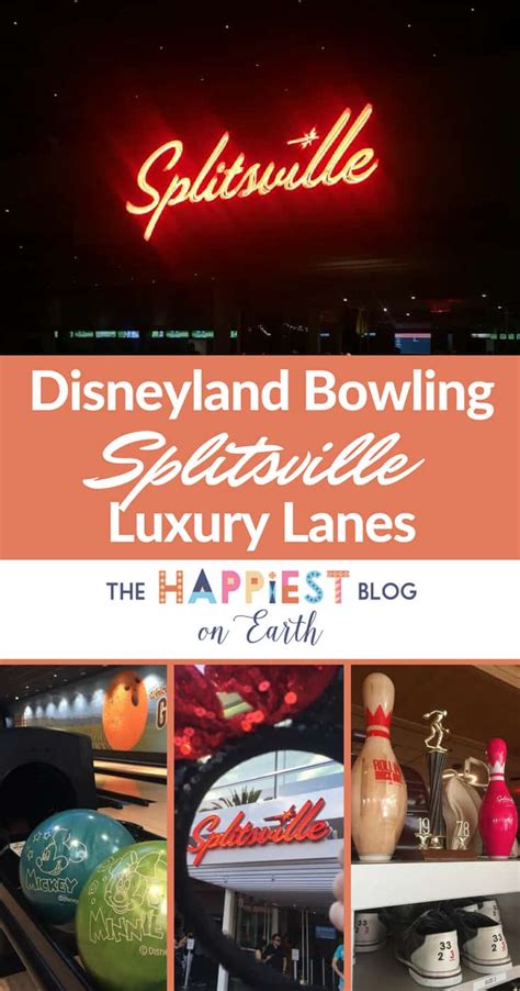 Splitsville Bowling at Disneyland Resort - The Happiest Blog on Earth