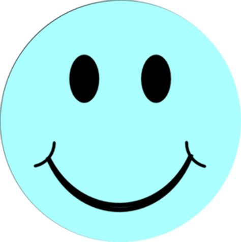 Download High Quality Happy Face Clipart Blue Transparent Png Images