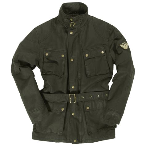 Classic Mens Military Retro Jacket Army Combat Vintage Style Coat Olive