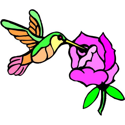 Hummingbird With Flower Svg Clip Arts Download Download Clip Art Png