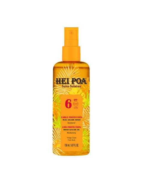 Low Sun Protection Monoi Dry Oil Spray Monoi Tiare Sun Protection Oil