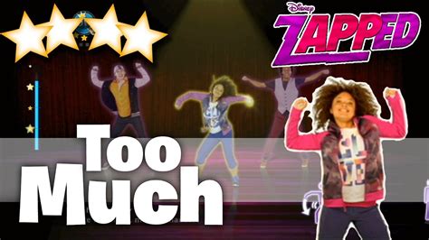 Just Dance Disney Party 2 Too Much Zapped 4 Stars Youtube