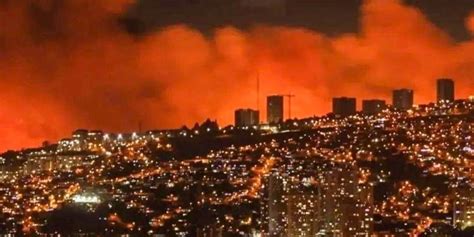 Dos Fallecidos Y 400 Viviendas Afectadas En Chile Por Incendio En Viña