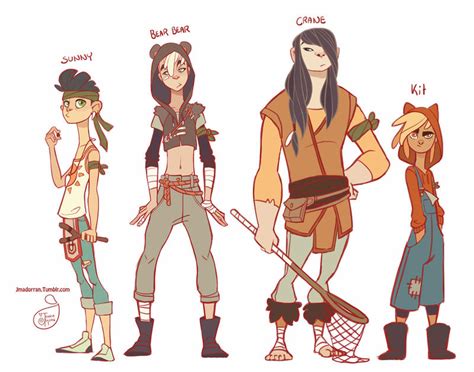 Character Design Lost Boys By Meomai On Deviantart