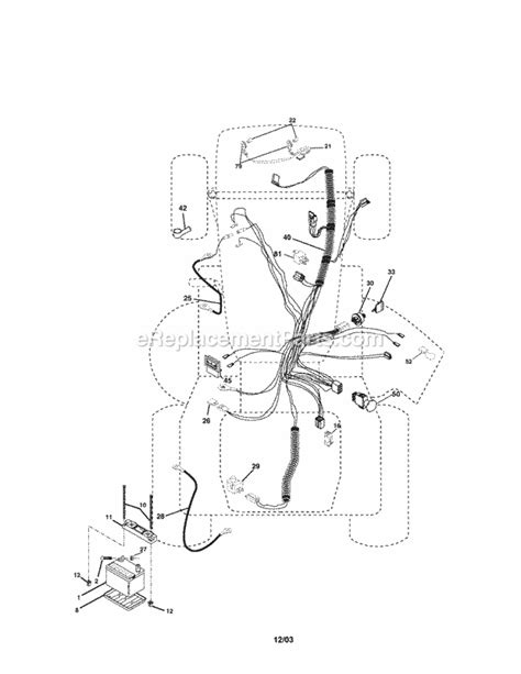 Craftsman Gt5000 48 Deck Belt Diagram Free Wiring Diagram