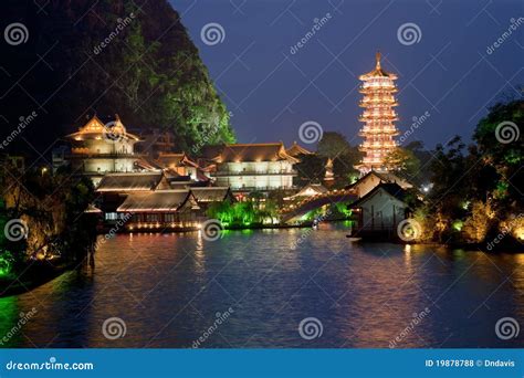 Guilin China Stock Photo Image Of Reflection Religious 19878788